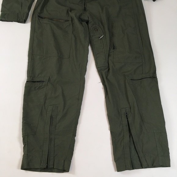 US Military Pilot Flight Suit Flyers Coveralls - Picture 3 of 6
